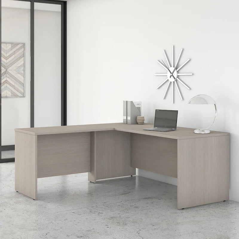 72"W L-Shaped Office Desk with 42" Return - Commercial Grade