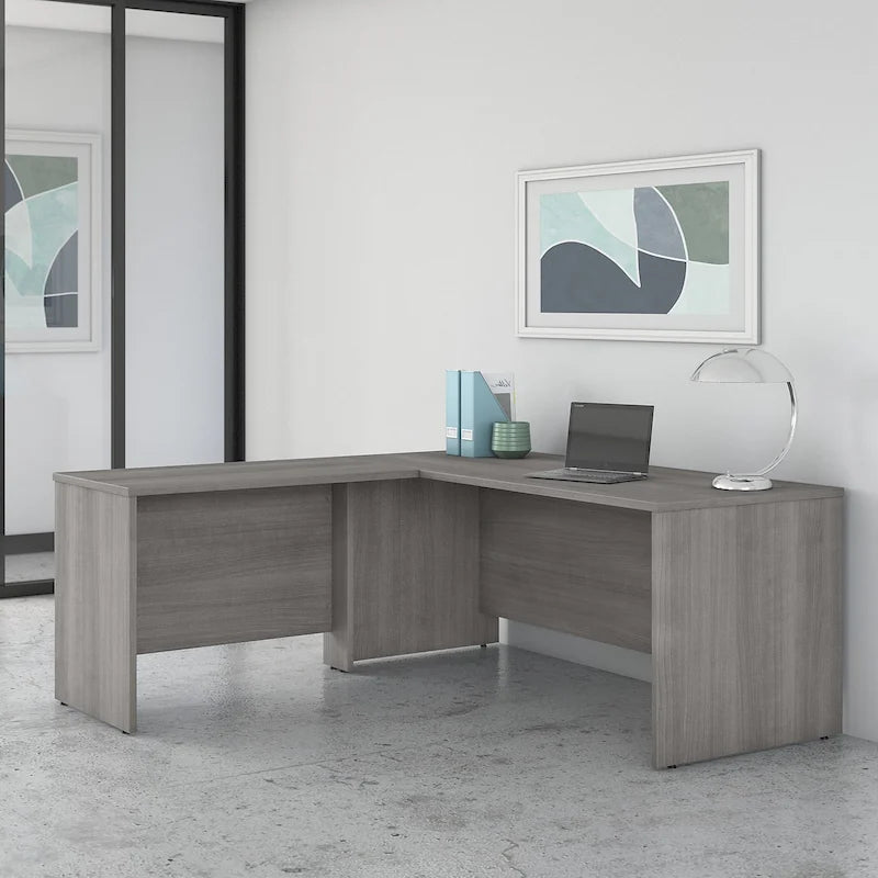 72"W L-Shaped Office Desk with 42" Return - Commercial Grade