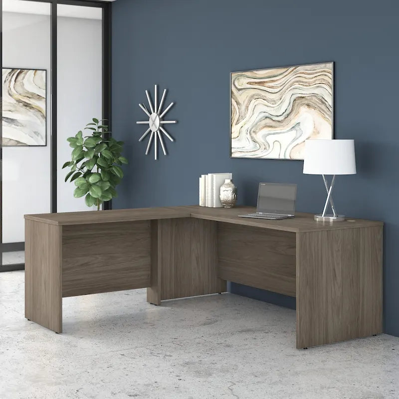 72"W L-Shaped Office Desk with 42" Return - Commercial Grade