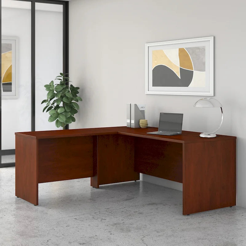 72"W L-Shaped Office Desk with 42" Return - Commercial Grade