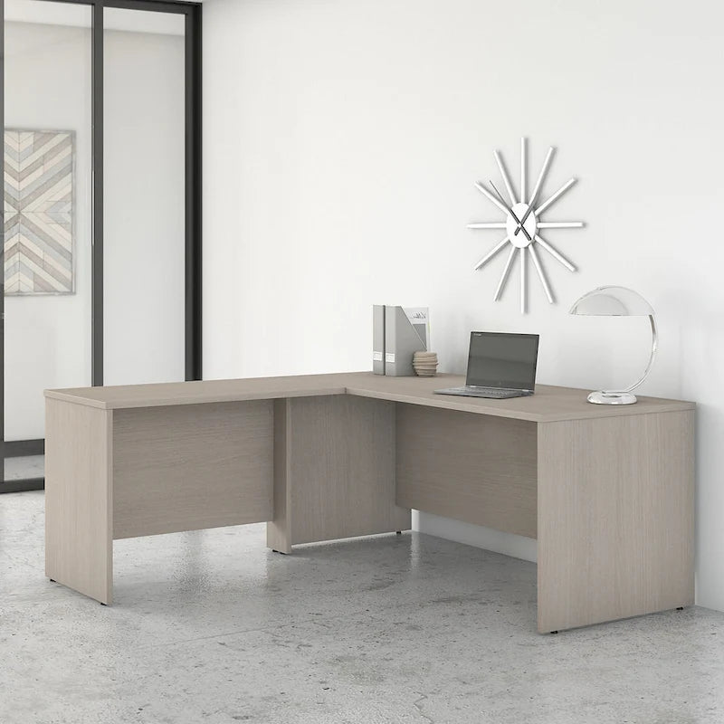72"W L-Shaped Office Desk with 42" Return - Commercial Grade