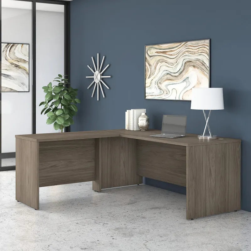 72"W L-Shaped Office Desk with 42" Return - Commercial Grade