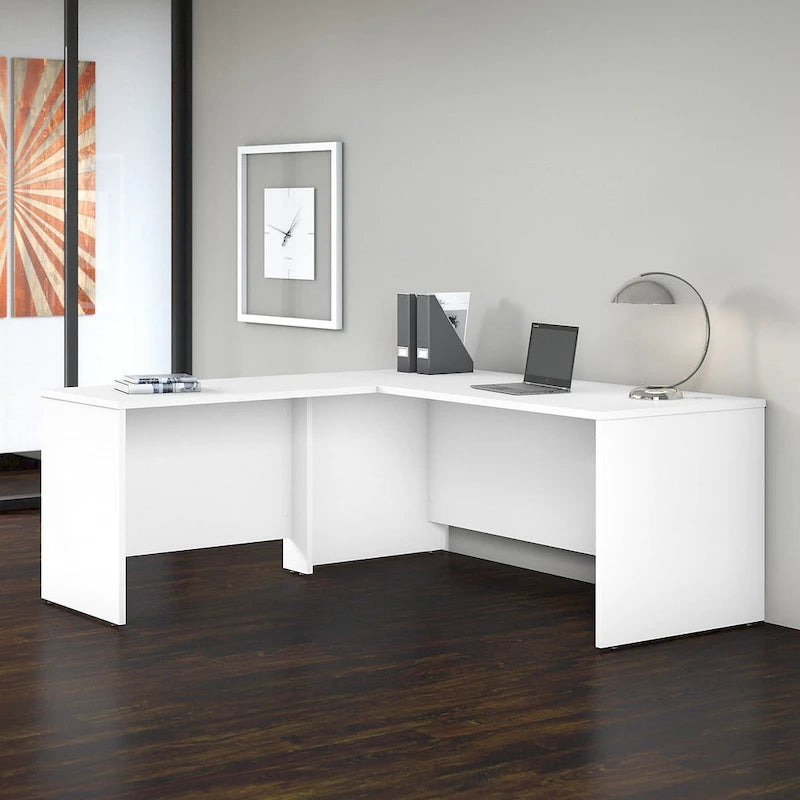 72"W L-Shaped Office Desk with 42" Return - Commercial Grade