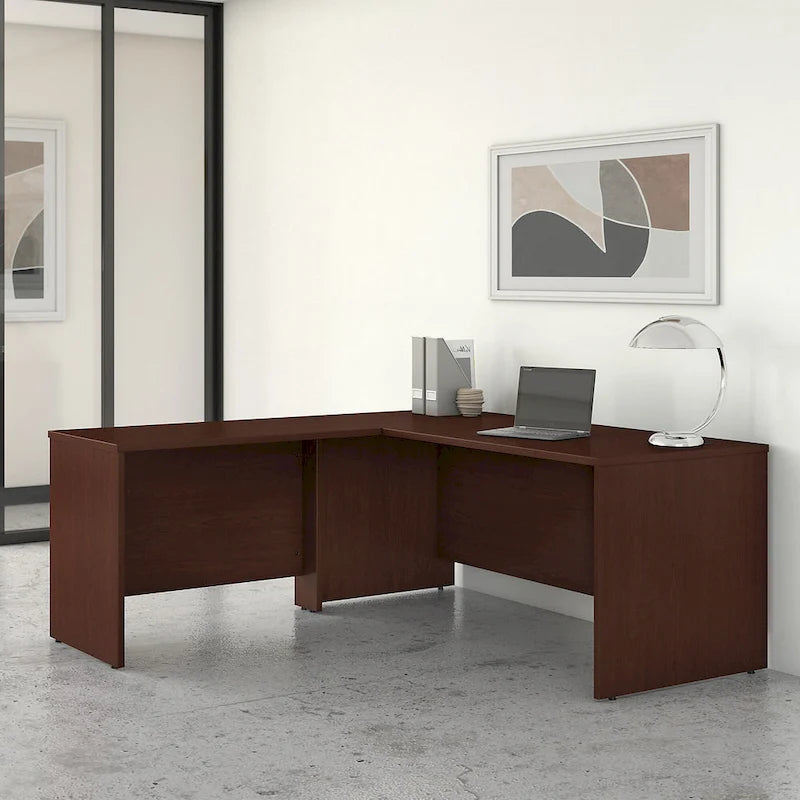 72"W L-Shaped Office Desk with 42" Return - Commercial Grade