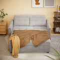 3-in-1 Convertible Loveseat Sofa Bed with Pull-Out Bed and Adjustable Backrest