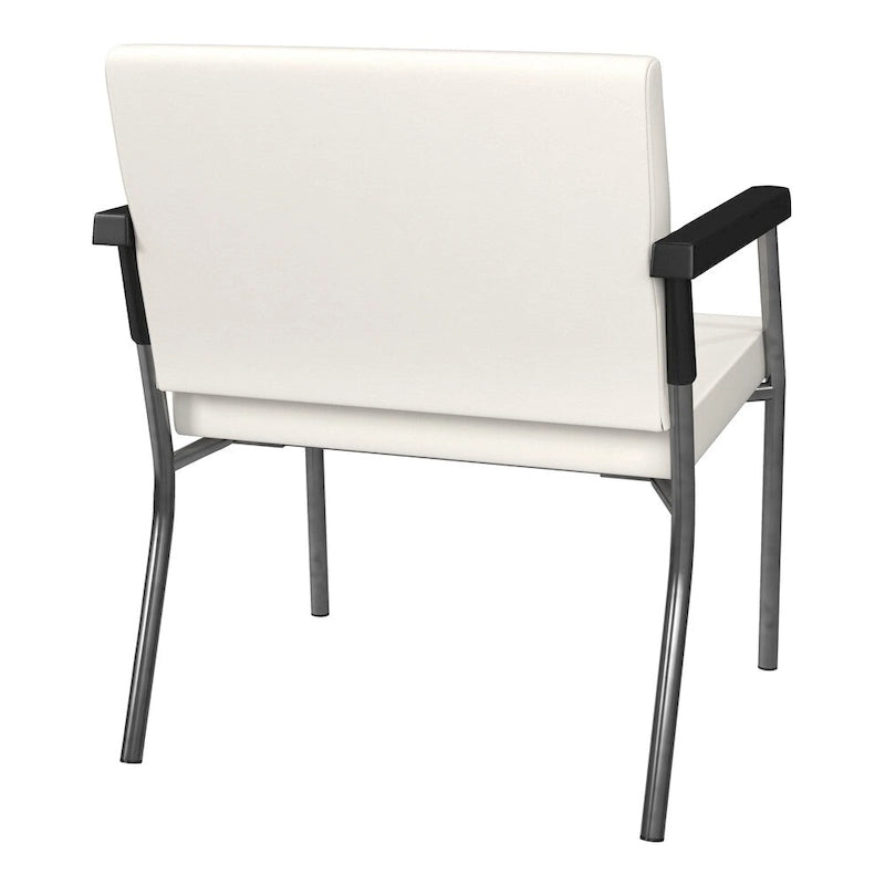 Bariatric Big and Tall Guest Chair - 400 lb Capacity with PU Arm Pads