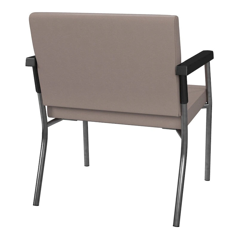 Bariatric Big and Tall Guest Chair - 400 lb Capacity with PU Arm Pads