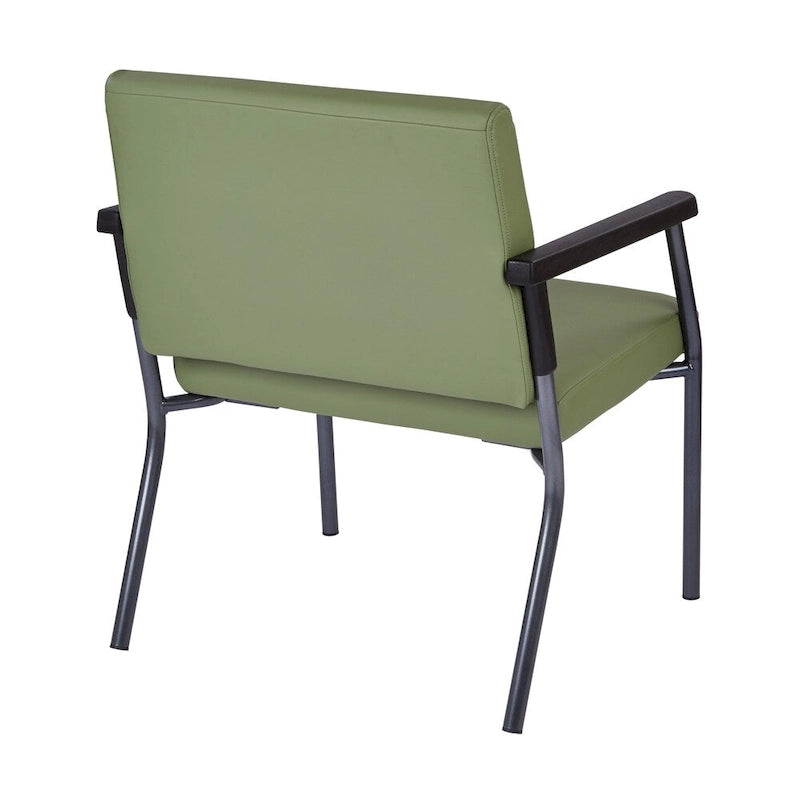 Bariatric Big and Tall Guest Chair - 400 lb Capacity with PU Arm Pads