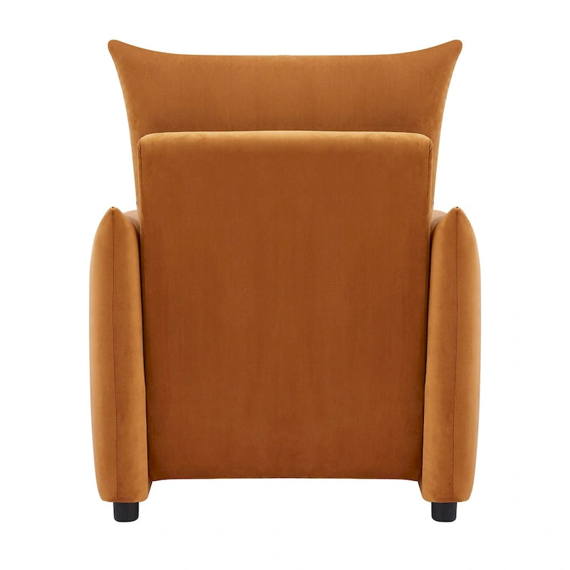 Modern Low-Profile Accent Lounge Armchair 33"W - Set of 2