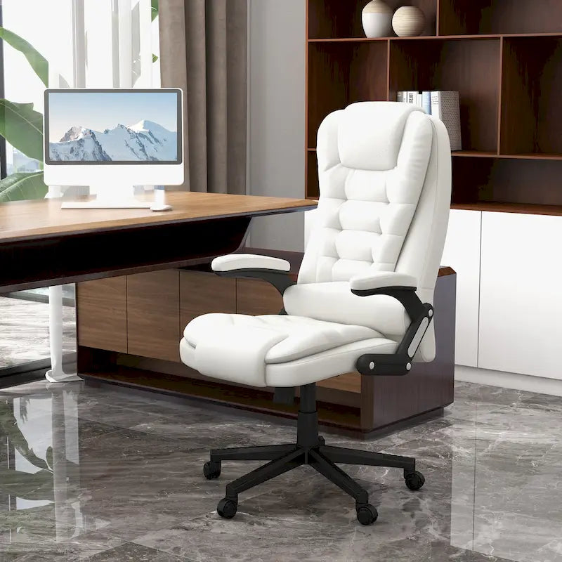 High Back Massage Office Chair with Heat and Remote