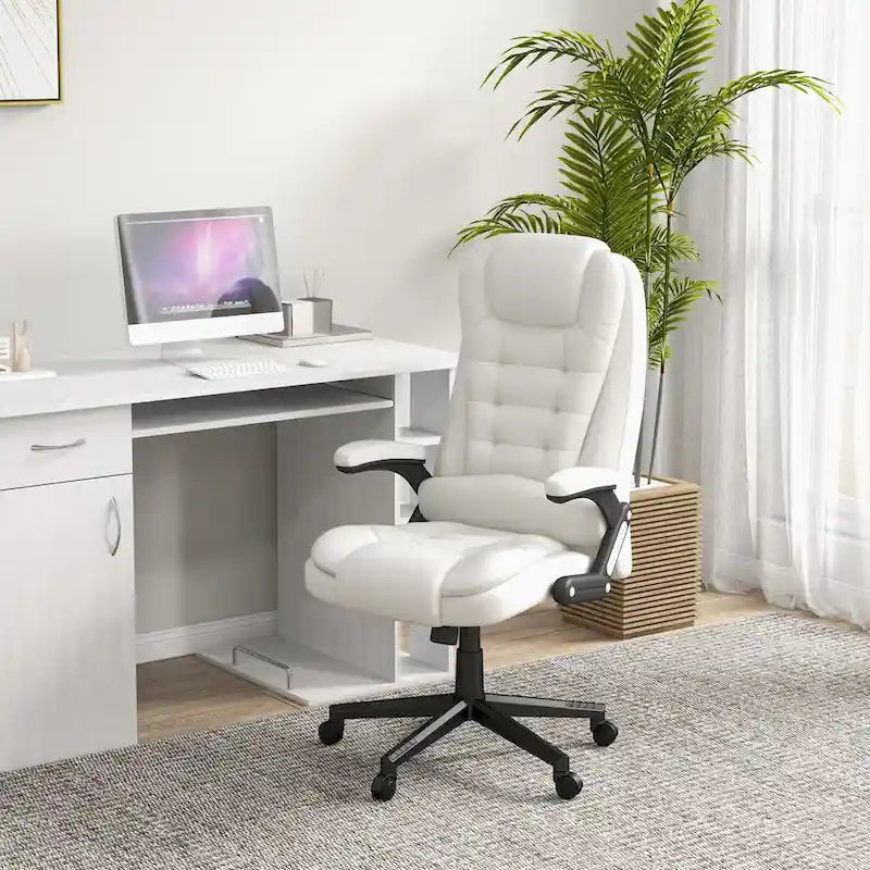 High Back Massage Office Chair with Heat and Remote